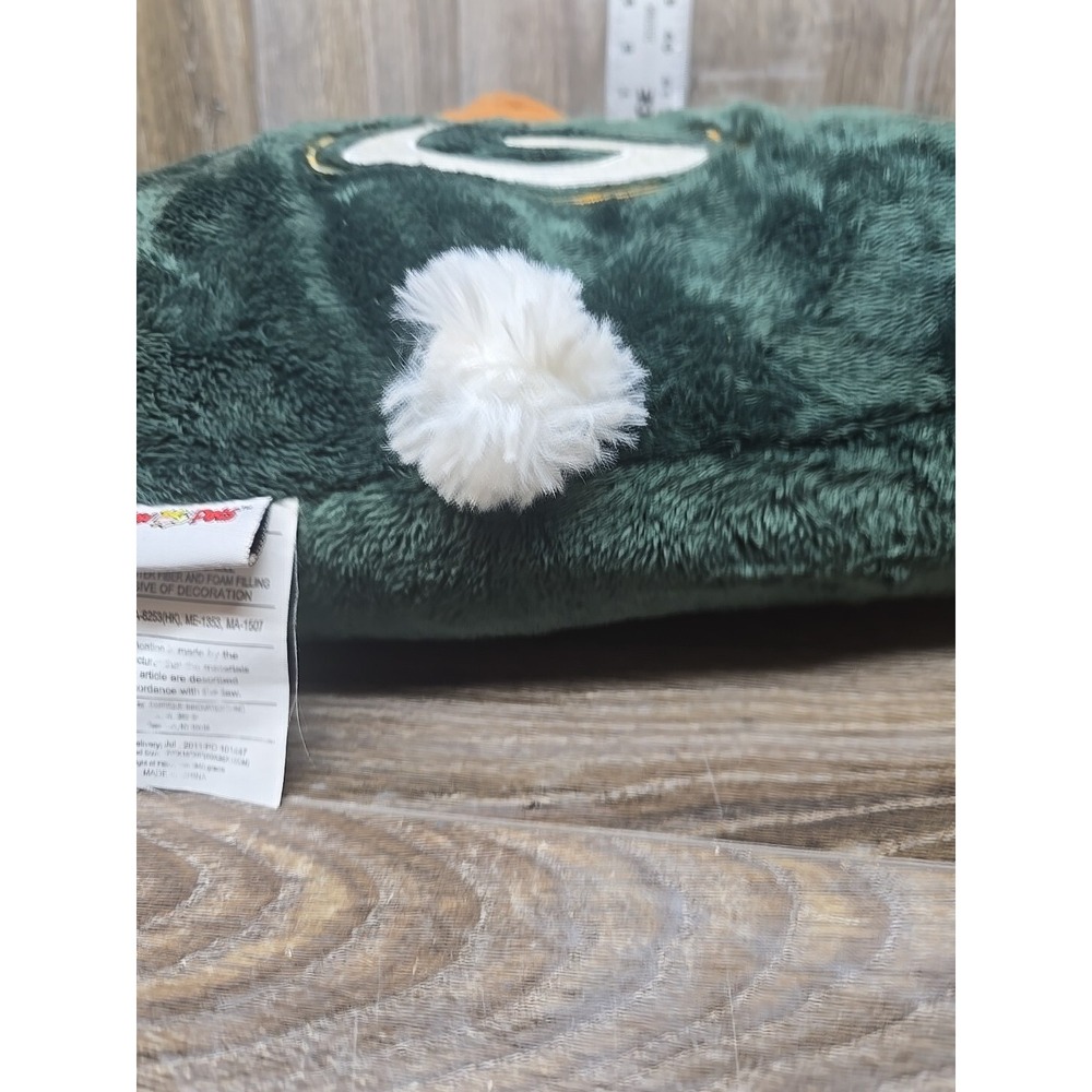 Green‎ Bay Packers Vintage Helmet NFL 18" Pro Football Plush Pillow Pets Large - Picture 12 of 14